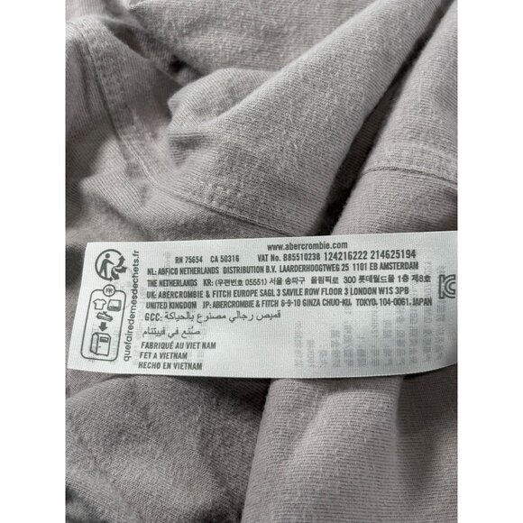 Abercrombie & Fitch Mens Soft Tee Set Of 2 Henley Style Short Sleeve Size L - Picture 8 of 16